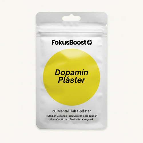 Dopamin Plåster - Lågt kortisol eller ingen energi?