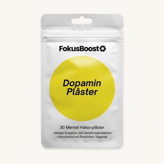 Dopamin Plåster - Lågt kortisol eller ingen energi?