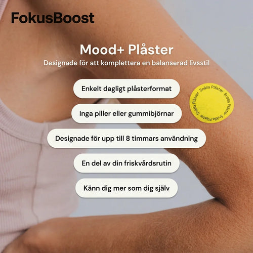 Dopamin Plåster - Lågt kortisol eller ingen energi?